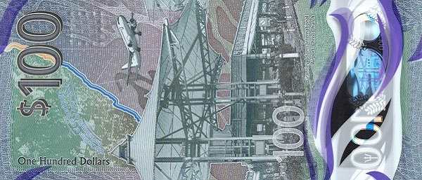 Барбадос: 100 долларов 2022-2024 г. (реверс)