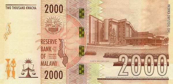 Малави: 2000 квачей 2021-2022 г. (реверс)