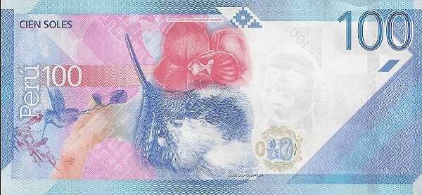 Перу: 100 солей 2019-2021 г. (реверс)